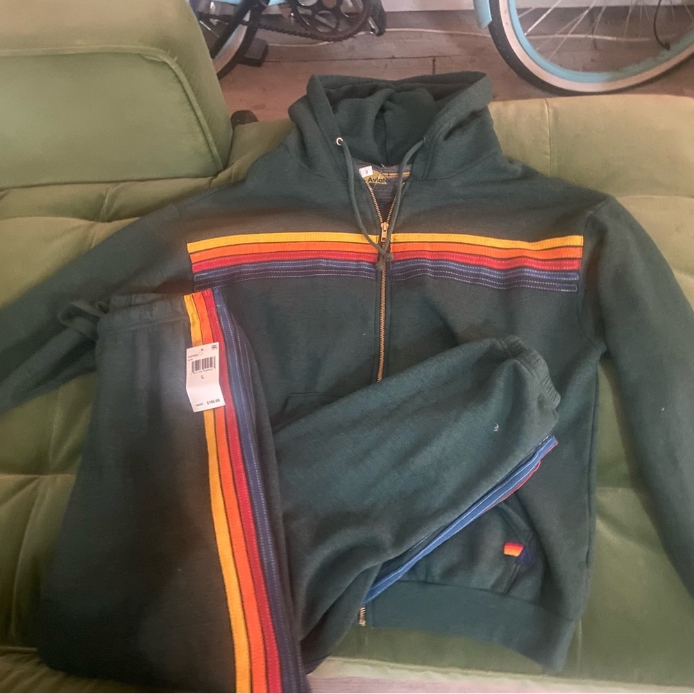 NWT aviator Nation 2pcs sweatsuit ONLY SMALL & MEDIUM